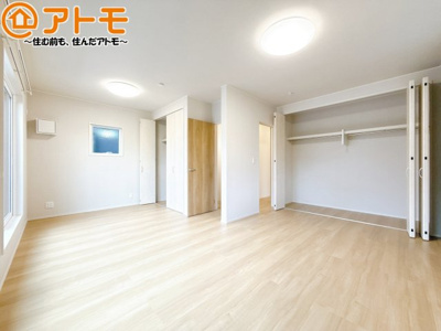 【寝室】 | 駿河区石田1丁目5期　新築戸建　1号地 | 毎日すごす部屋の広さや陽当りも気になるポイントですね！現地で体感してみてください♪