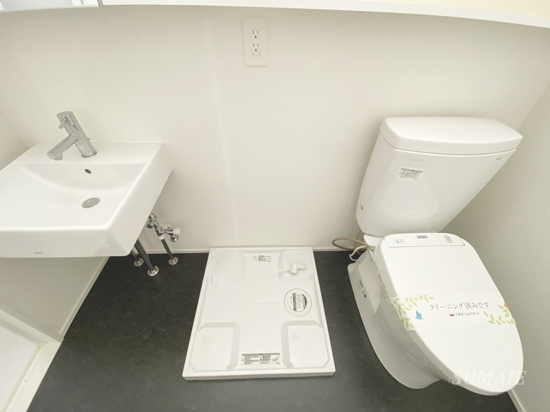 C_Roomsの洗面所|洗濯機置き場☆