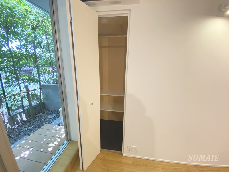 C_Roomsの収納|専用の収納スペースです☆