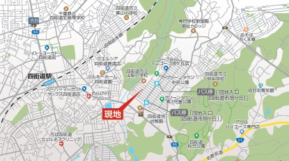 四街道市旭ケ丘1丁目2期【現地販売会】の地図
