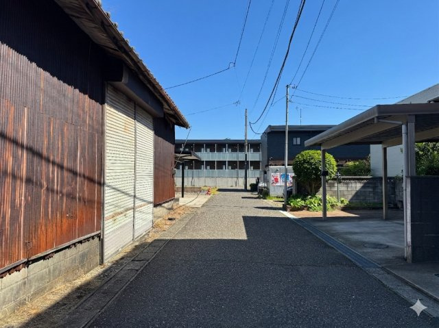 東区猿ケ馬場2丁目　土地の前面道路含む現地写真