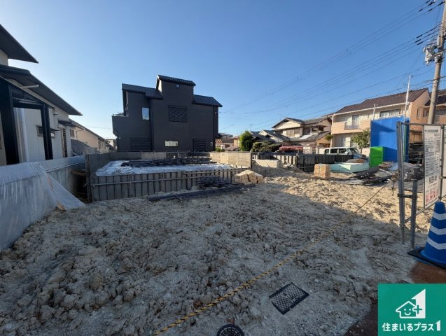 神戸市垂水区桃山台　第2期　新築一戸建ての外観|周辺は落ち着いた街並みの住宅地！子育てがしやすい住環境です！まだ未完成ですが、現地でしかわからない事もございます。是非一度ご覧ください。