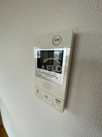 カワデンセントリックハイツ(遠里小野小学校区)のセキュリティ|カワデンセントリックハイツ　モニター付きインターホン
