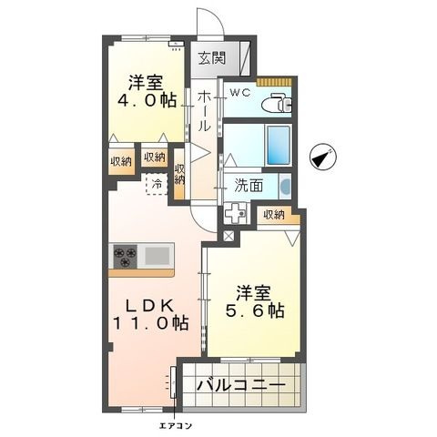 フォルトゥナの間取り