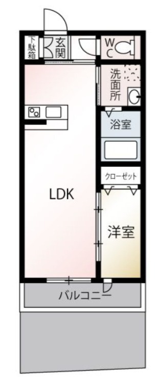 スペリオーレ桜の間取り