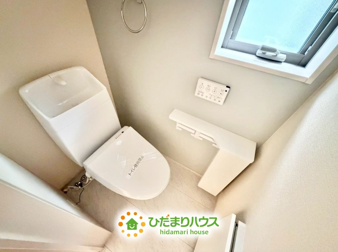 久喜吉羽第5　新築一戸建て　08　リーブルガーデンのトイレ