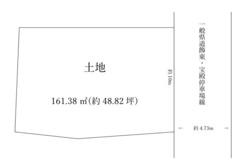 加古川市西神吉町岸　JR「宝殿駅」徒歩12分の区画図
