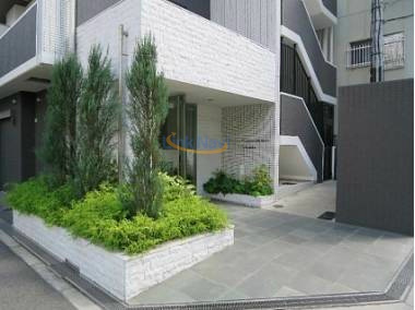【エントランス】 | ジュネーゼ京町堀パークサイド
