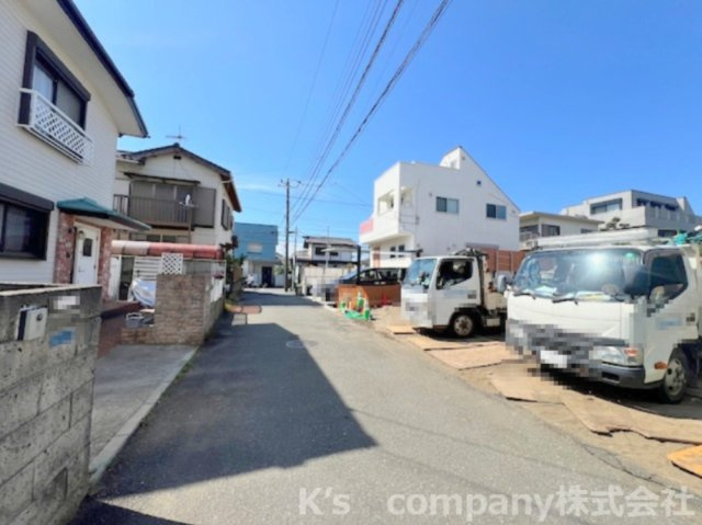 ◎藤沢市辻堂6丁目　建築条件無し　売地◎の前面道路含む現地写真|2026.5.11撮影◇