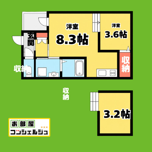 グレイス鶴舞の間取り