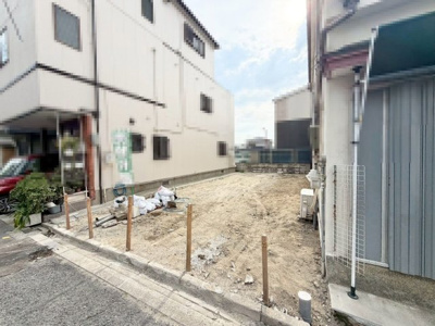 【外観】 | 住道矢田６丁目　新築一戸建 | ＬＤＫ約１６．８帖！プライバシーを守る２階リビング♪３面採光の明るくゆとりのあるリビングは家族が自然に集まる空間になりますね♪