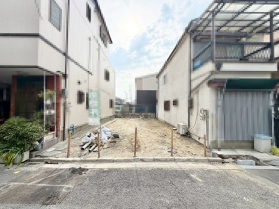 【駐車場】 | 住道矢田６丁目　新築一戸建 | ２ＬＤＫ+S+２WIC！暮らしやすい間取りですので、子供部屋や趣味のお部屋も作れますね♪ 資料請求だけでもお気軽にお問い合わせください！