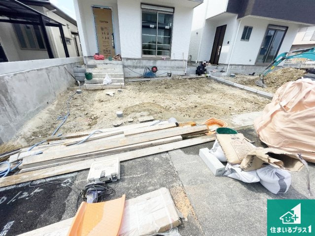 神戸市垂水区桃山台　第2期　新築一戸建ての外観|周辺は落ち着いた街並みの住宅地！子育てがしやすい住環境です！まだ未完成ですが、現地でしかわからない事もございます。是非一度ご覧ください。