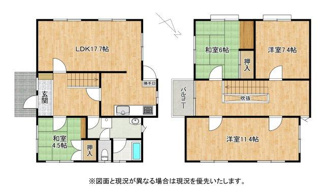 【間取り】 | 野洲市冨波甲　中古戸建