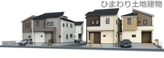 【外観】 | 平塚市南原2丁目  2号棟 | イメージパース（完成時に現況と異なる場合は現況優先となります）