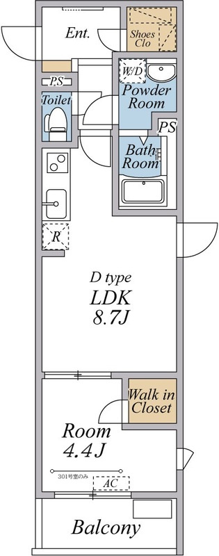 リブリ・東村山の間取り