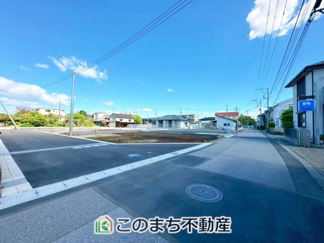ブルーミングガーデン宇都宮市江曽島町の前面道路含む現地写真|前面道路含む現地写真