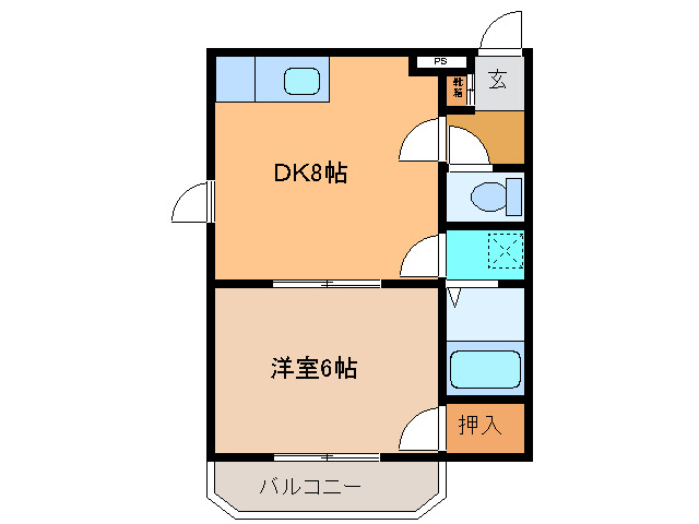 マーベリック帯広の間取り