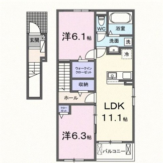 【間取り】 | 継アパート