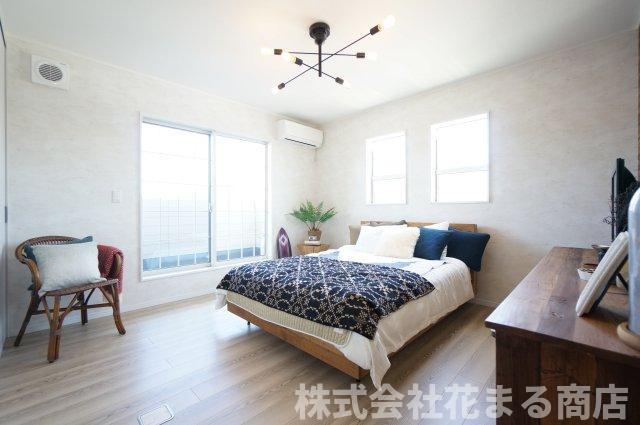 殿台町［モデルハウス］未使用物件の寝室|＊当日ご案内可＊ご希望の物件まとめてご案内！弊社が掲載していない物件でもOK♪お気軽にご相談ください ♪お電話でのお問合わせがスムーズ♪