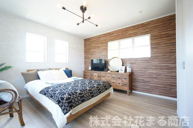 殿台町［モデルハウス］未使用物件の寝室|＊当日ご案内可＊ご希望の物件まとめてご案内！弊社が掲載していない物件でもOK♪お気軽にご相談ください ♪お電話でのお問合わせがスムーズ♪