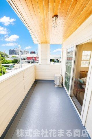 殿台町［モデルハウス］未使用物件のバルコニー|＊当日ご案内可＊ご希望の物件まとめてご案内！弊社が掲載していない物件でもOK♪お気軽にご相談ください ♪お電話でのお問合わせがスムーズ♪