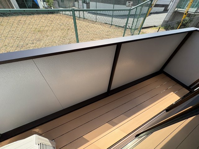 D-room 天が岡のバルコニー