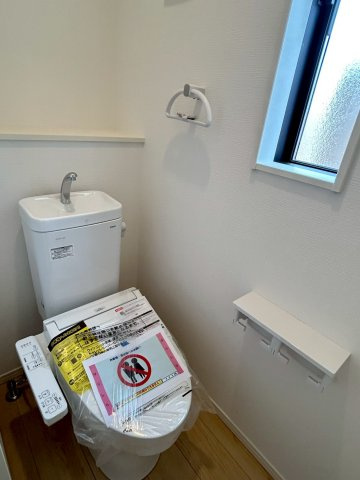今治市別宮町第1-2号棟　新築戸建のトイレ|コンパクトで使いやすいトイレです
