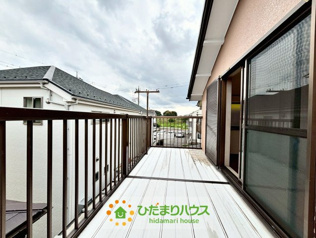 古河市諸川　中古一戸建てのバルコニー