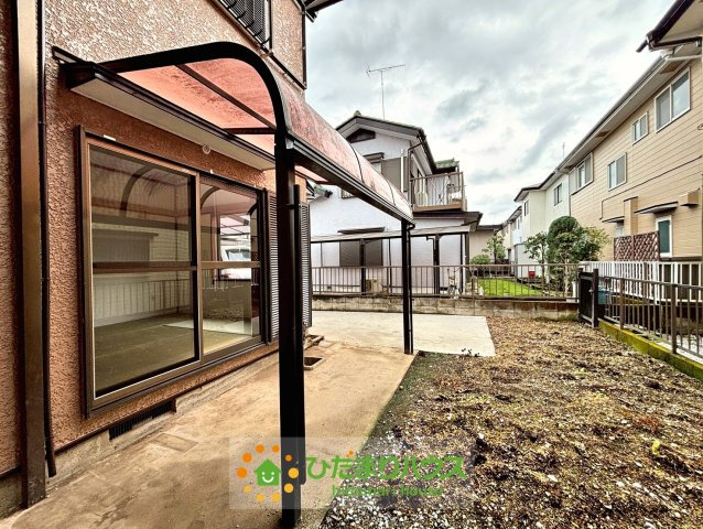古河市諸川　中古一戸建ての庭