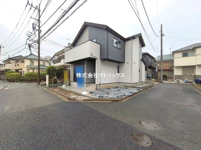 練馬区西大泉5丁目　土地34坪超　ZEH水準住宅　限定1棟の前面道路含む現地写真