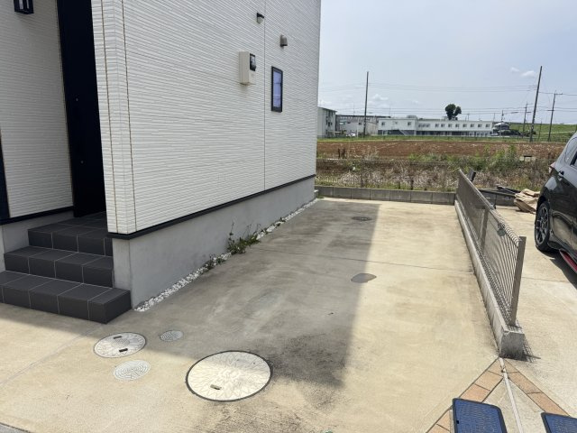 古ケ崎戸建の駐車場
