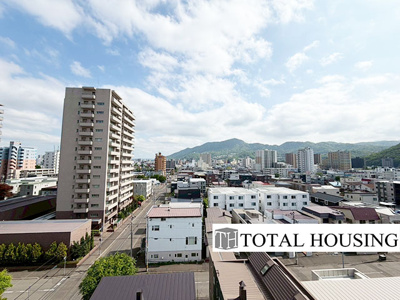 【展望】 | ヴィルヌーブ南円山 | 眺望・通風・陽当たり良好です♪