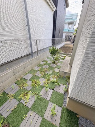 八潮市南川崎　中古戸建の庭|ガーデニングも楽しめる庭付きです
