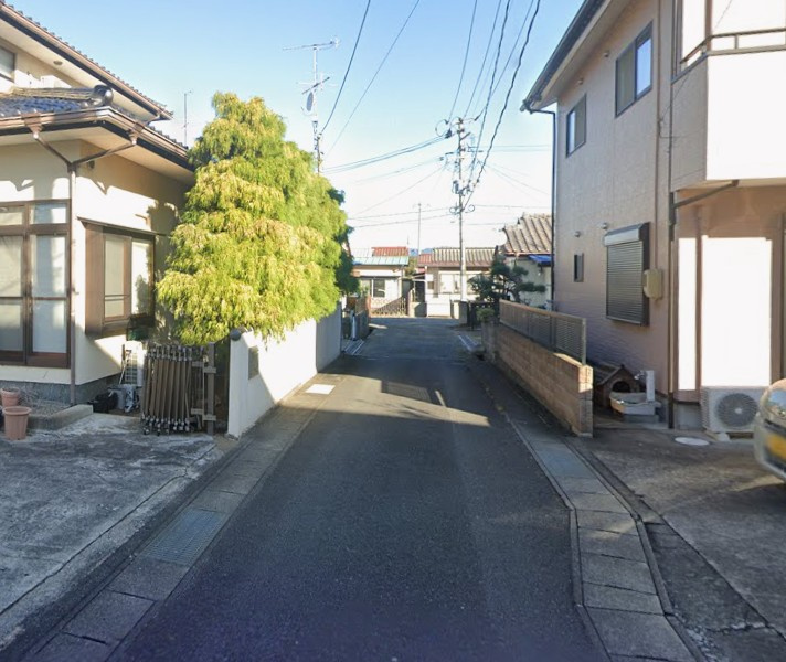 【新築戸建】【太陽光発電搭載】　いわき市平南白土3期の前面道路含む現地写真|東側4ｍ公道
