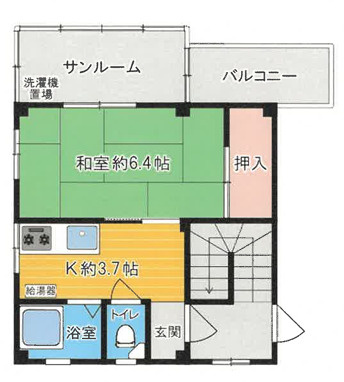【間取り】 | 松本マンション