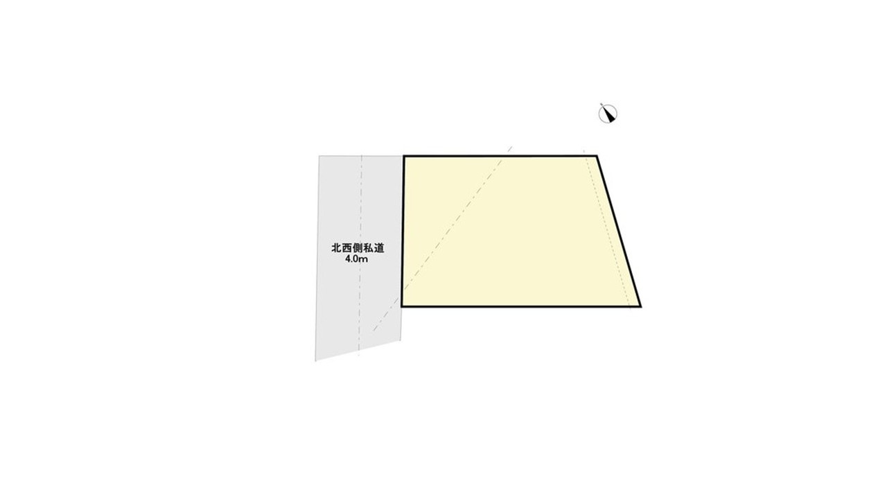 昭島市拝島町３丁目　建築条件付き売地