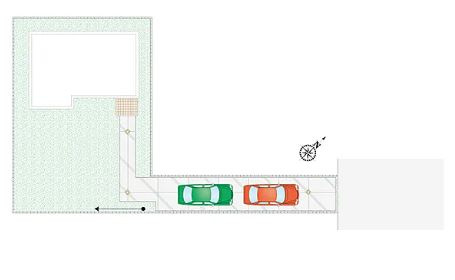 【新築】鶴ヶ島市新町3丁目新築住宅 2号棟の区画図