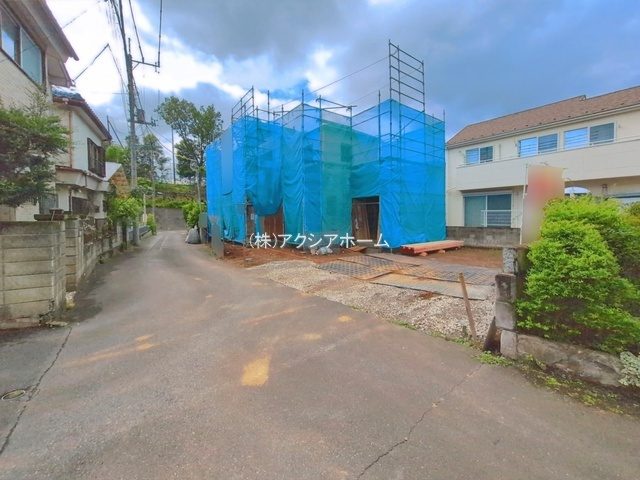 所沢市荒幡・全1棟　新築一戸建　～LDK16.2帖～の外観|現地写真（2026年5月8日撮影）