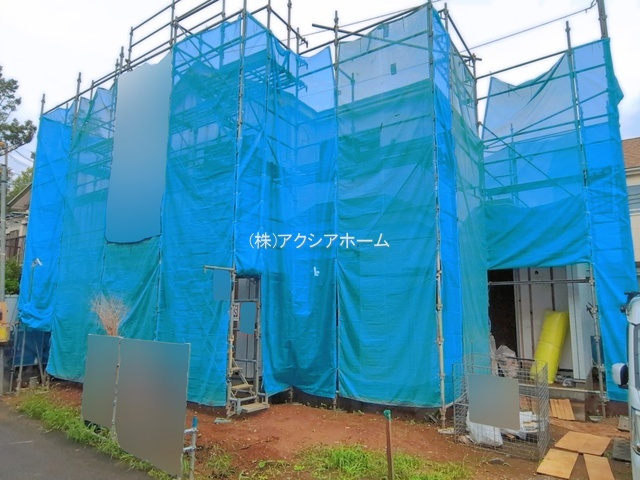 所沢市荒幡・全1棟　新築一戸建　～LDK16.2帖～の外観|現地写真（2026年7月6日撮影）