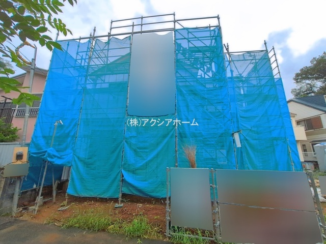 所沢市荒幡・全1棟　新築一戸建　～LDK16.2帖～の外観|現地写真（2026年7月6日撮影）