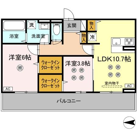 Etoile・Brightの間取り