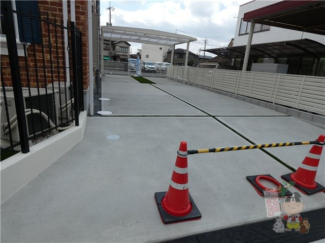 プリマガーデン岡山　壱番館の駐車場