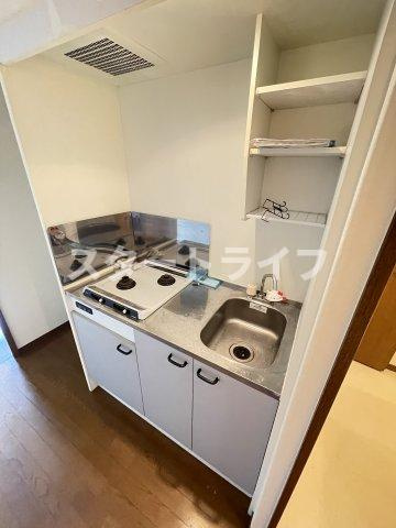 大阪市淀川区木川西２丁目の賃貸マンションのキッチン