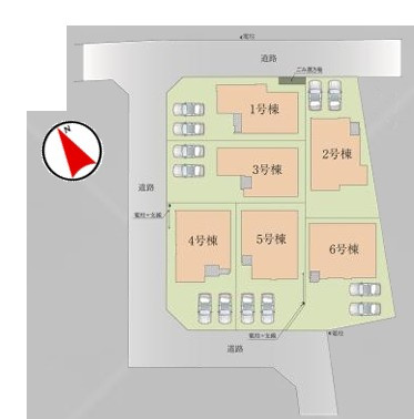 【区画図】 | LIGARE久喜市野久喜4期　新築住宅