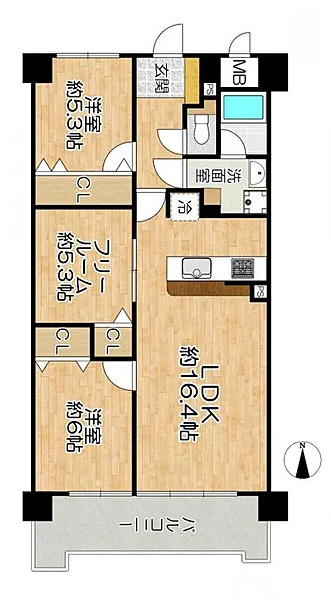 コスモハイツ新大阪弐番館の間取り|◆令和8年2月室内フルリフォーム完了！安心のアフターサービス保証付きです！