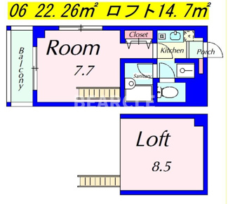 【間取り】 | ロフティー松ヶ崎