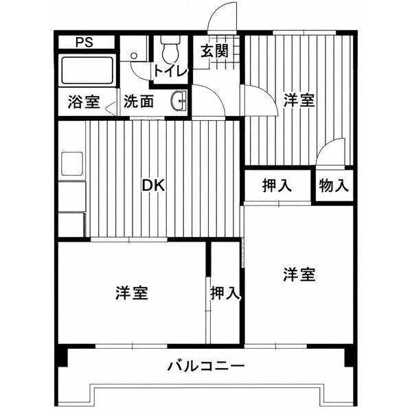 TMビル　　刈谷市近郊の賃貸ならクラスホーム刈谷店の間取り