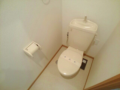 【トイレ】 | メゾン　シリウス | 清潔感のあるトイレです