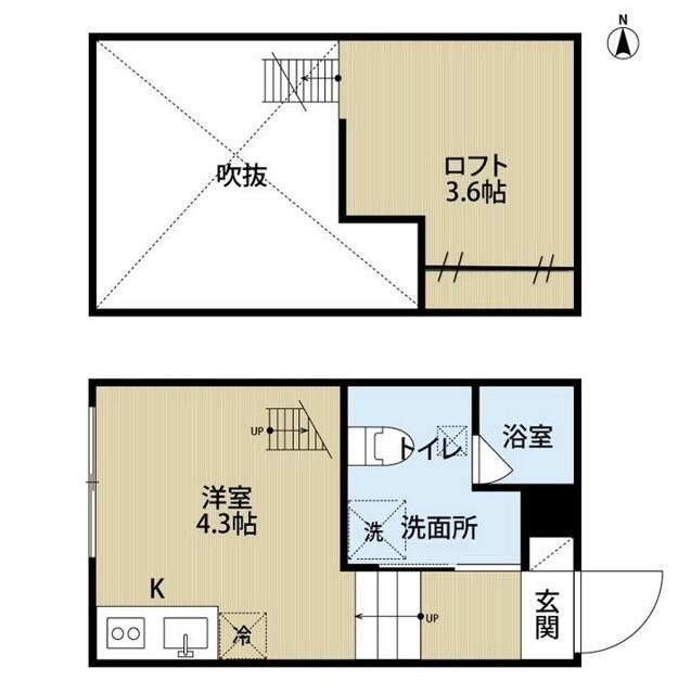 グローレ小岩の間取り